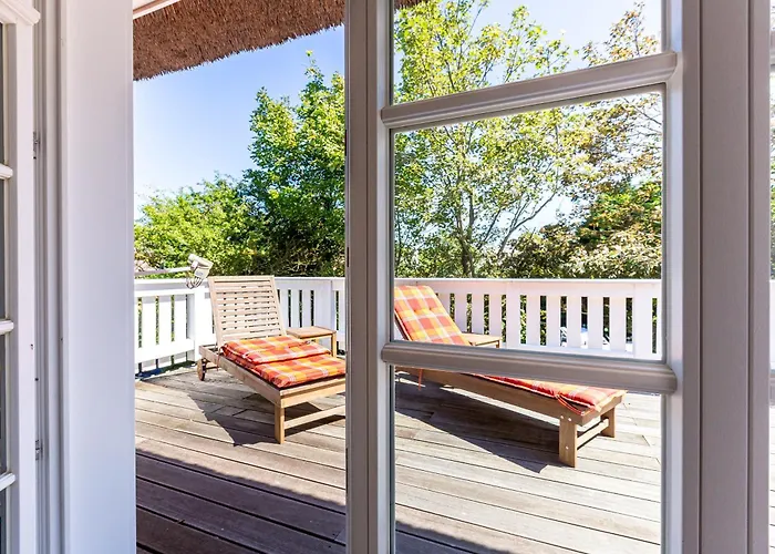 Strandhaus Hinter Der Duene بيت للعطل *